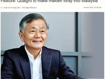 Qualgro’s Feature on The Edge Malaysia